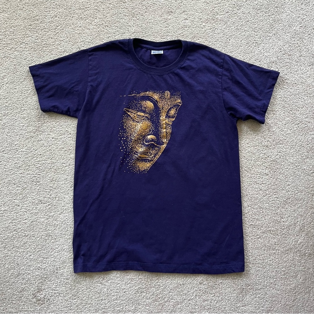 Purple‎ Buddha Graphic T-Shirt